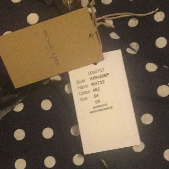 Michael Kors Collection polka dot halter dress - Picture 2 of 6